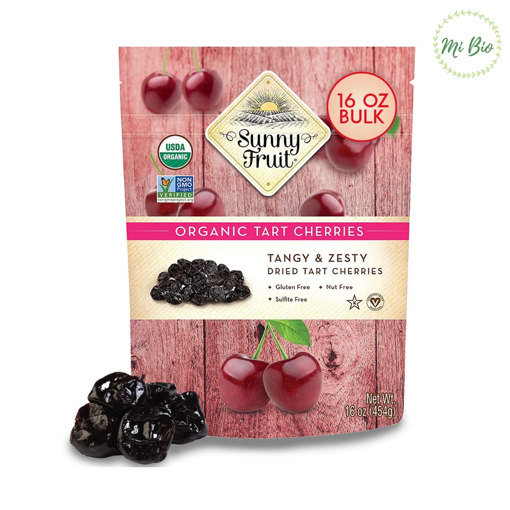 Cherry sấy khô hữu cơ 100gr - Sunny Fruit
