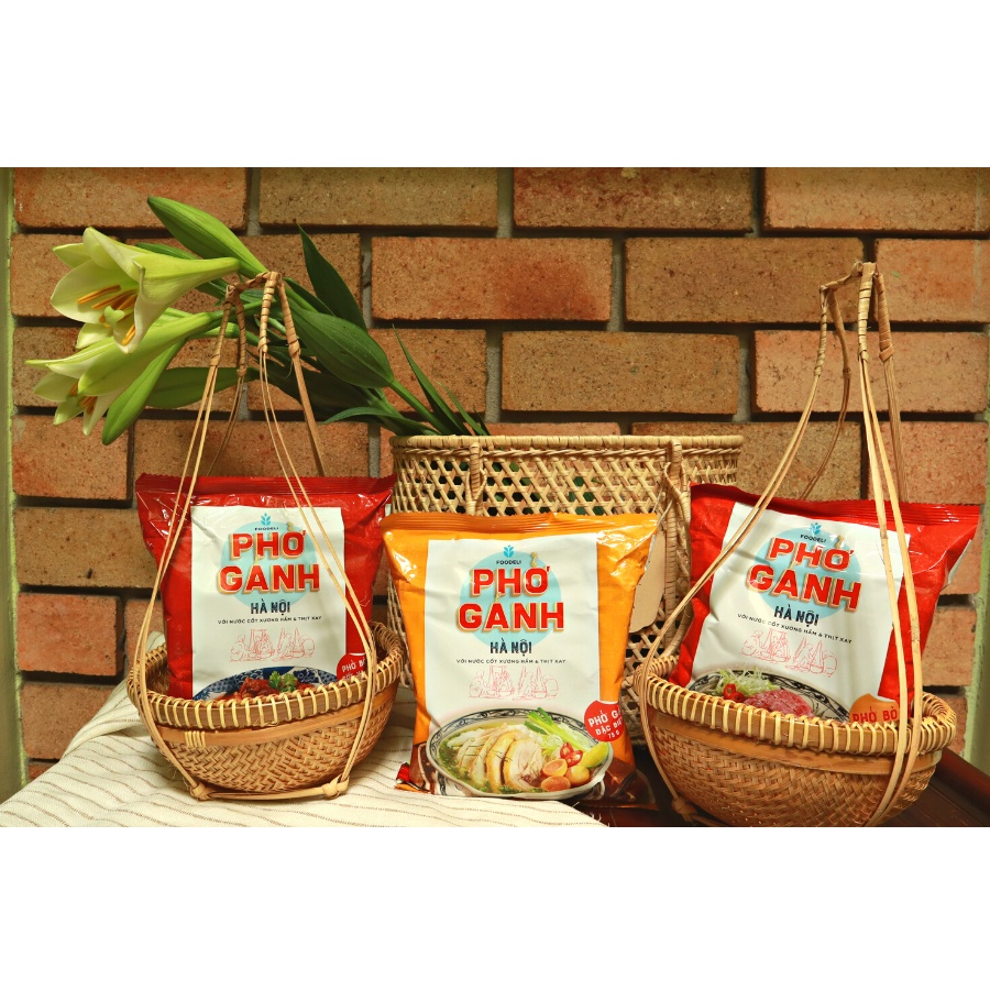 Phở Gánh Hà Nội Ăn Liền Thùng 24 Gói x 75gr