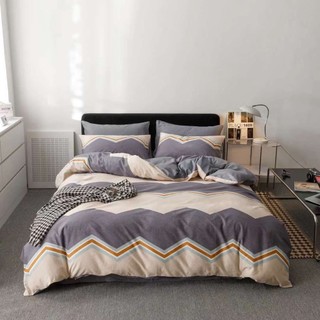 [Chi tiết] Chăn Ga Gối Cotton Living "Thổ Cẩm Phối Đỏ" 4 món
