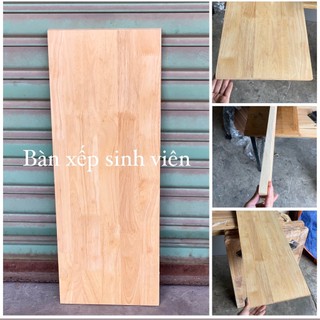 Mặt bàn gỗ cao su rộng 25 x dài 60 (cm)