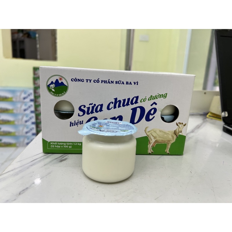 Sữa chua ba vì hiệu con dê 100gr
