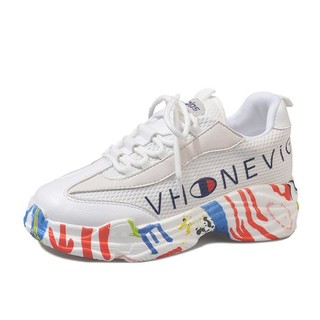 [ORDER] Giày sneaker ulzzang đế bự vẩy sơn