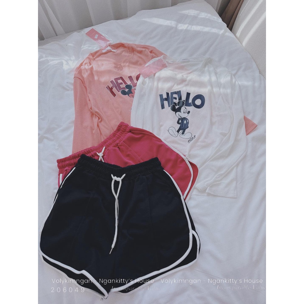 Set thun tay dài hel.lo mic.key