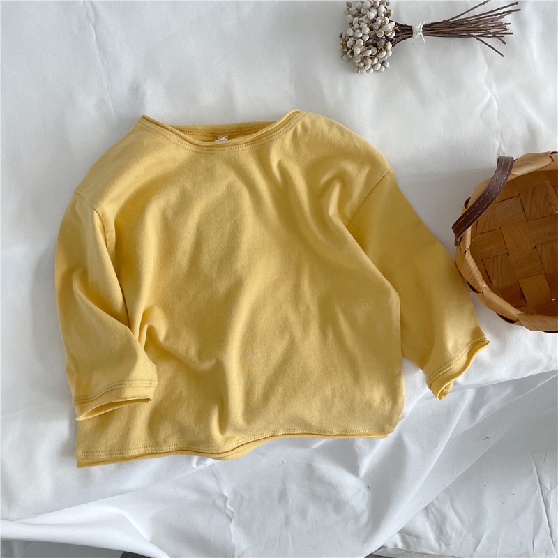 Áo Thun Tay Dài Cổ Tròn Thời Trang Mùa Xuân Cho Nữ Se7en