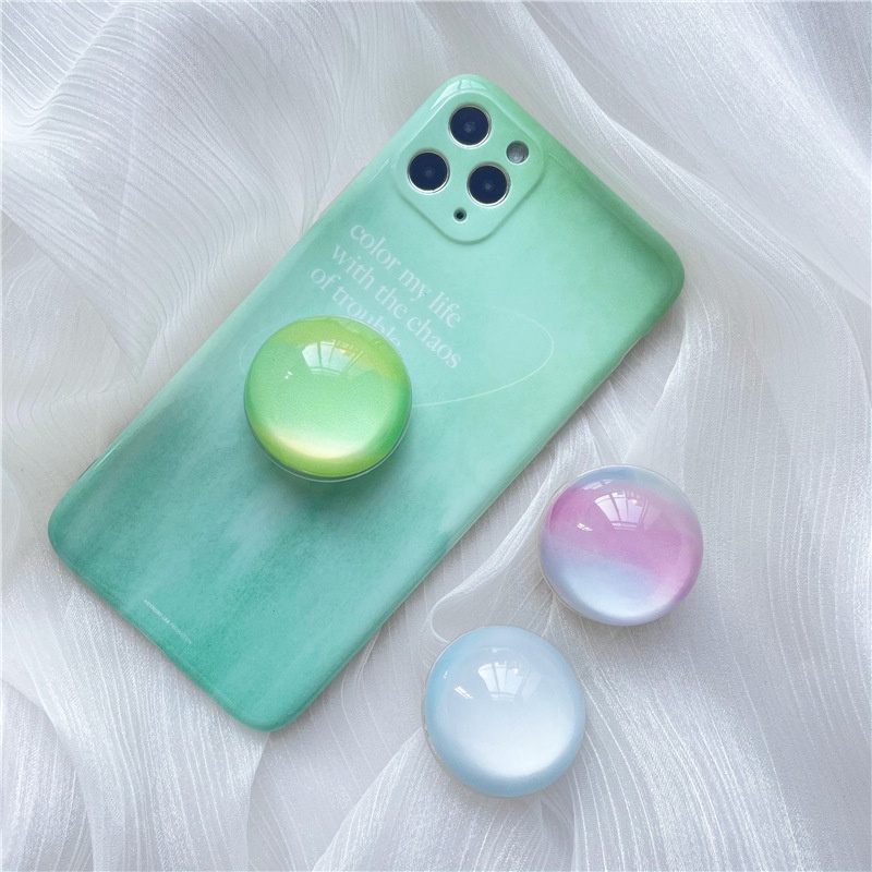 Giá Đỡ Điện Thoại Hình Tròn Họa Tiết Kẹo Mút Thời Trang DIY