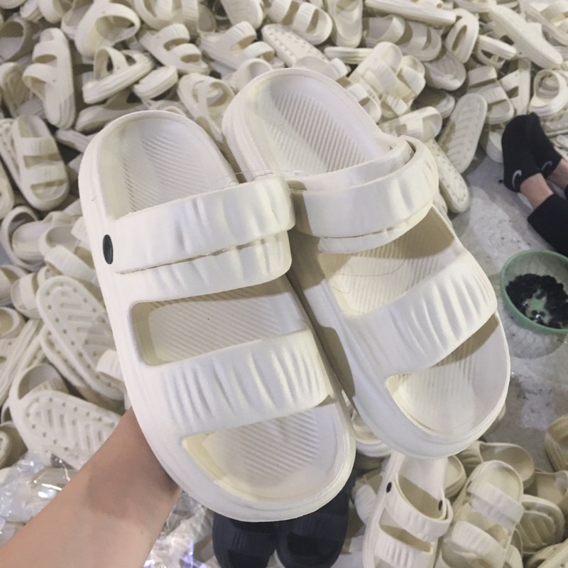 Dép nữ - Dép Sandal Bánh Mì chống trơn trượt siêu êm đế cao