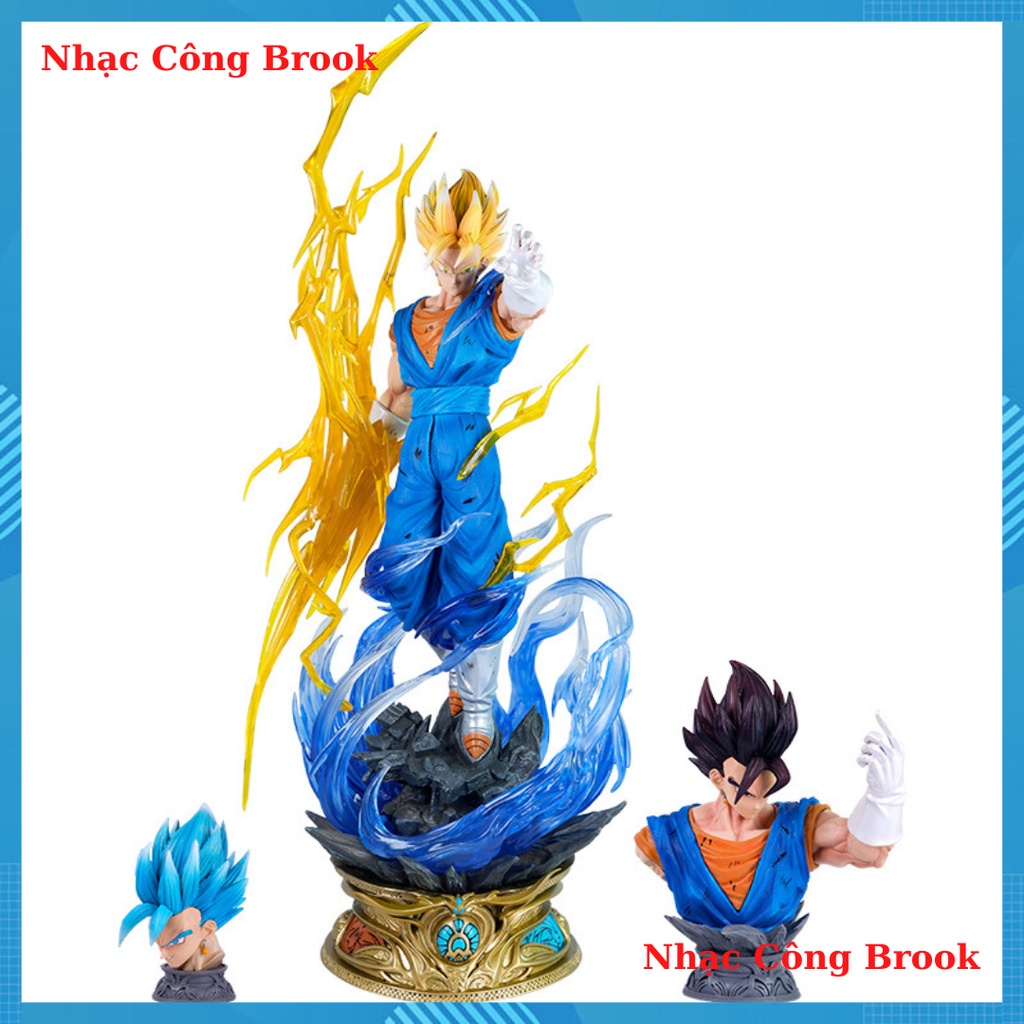 Mô hình Vegito  - mô hình dragon ball vegito cầm tia sét full box trạng thái chiến đấu trang trí phòng