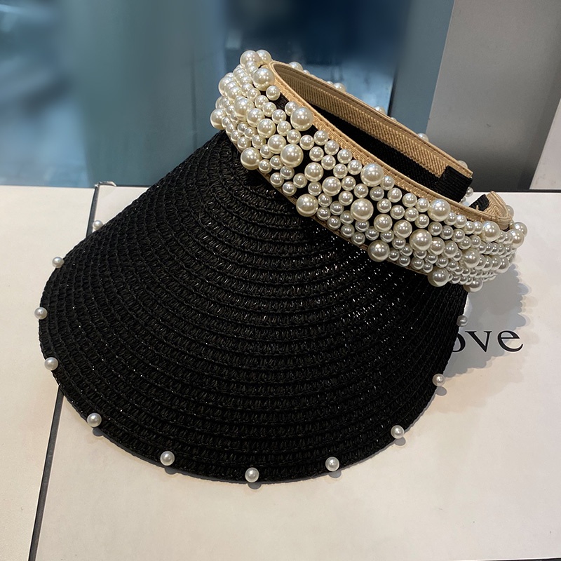 Mũ chống nắng ngọc trai thời trang Hàn Quốc