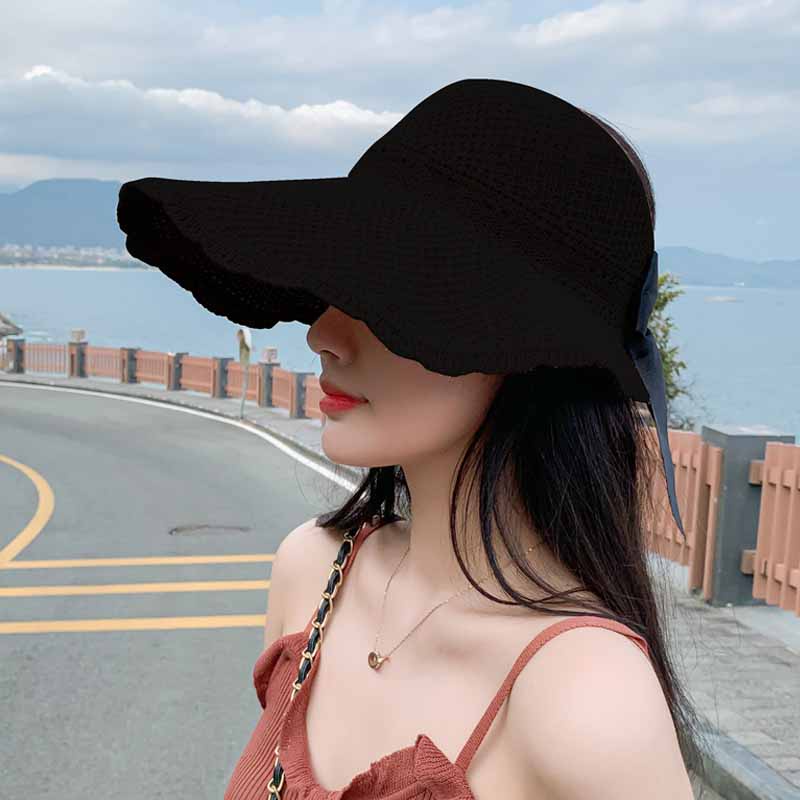 Mũ hở đầu rộng vành thời trang mẫu 2021 cho nữ