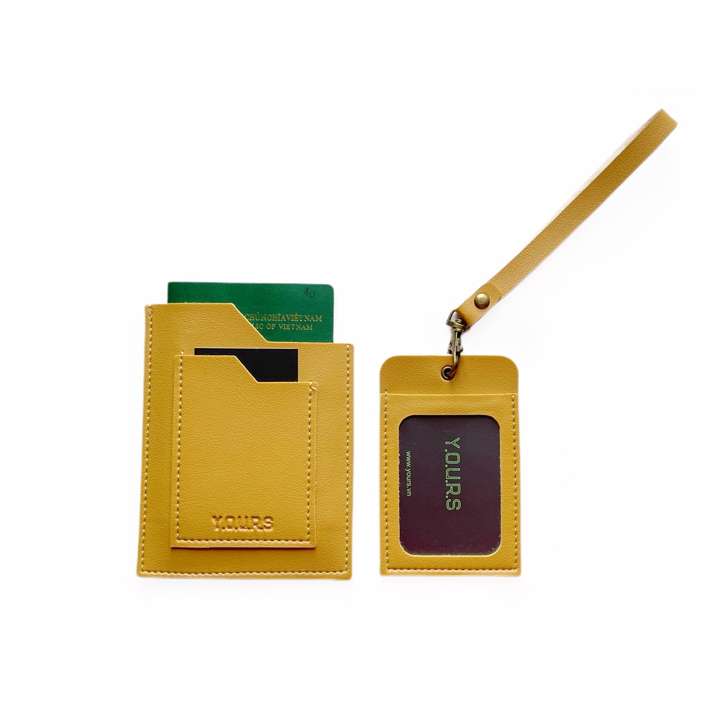 Ví đựng Passport-Combo du lịch-Thẻ treo hành lý YOURS