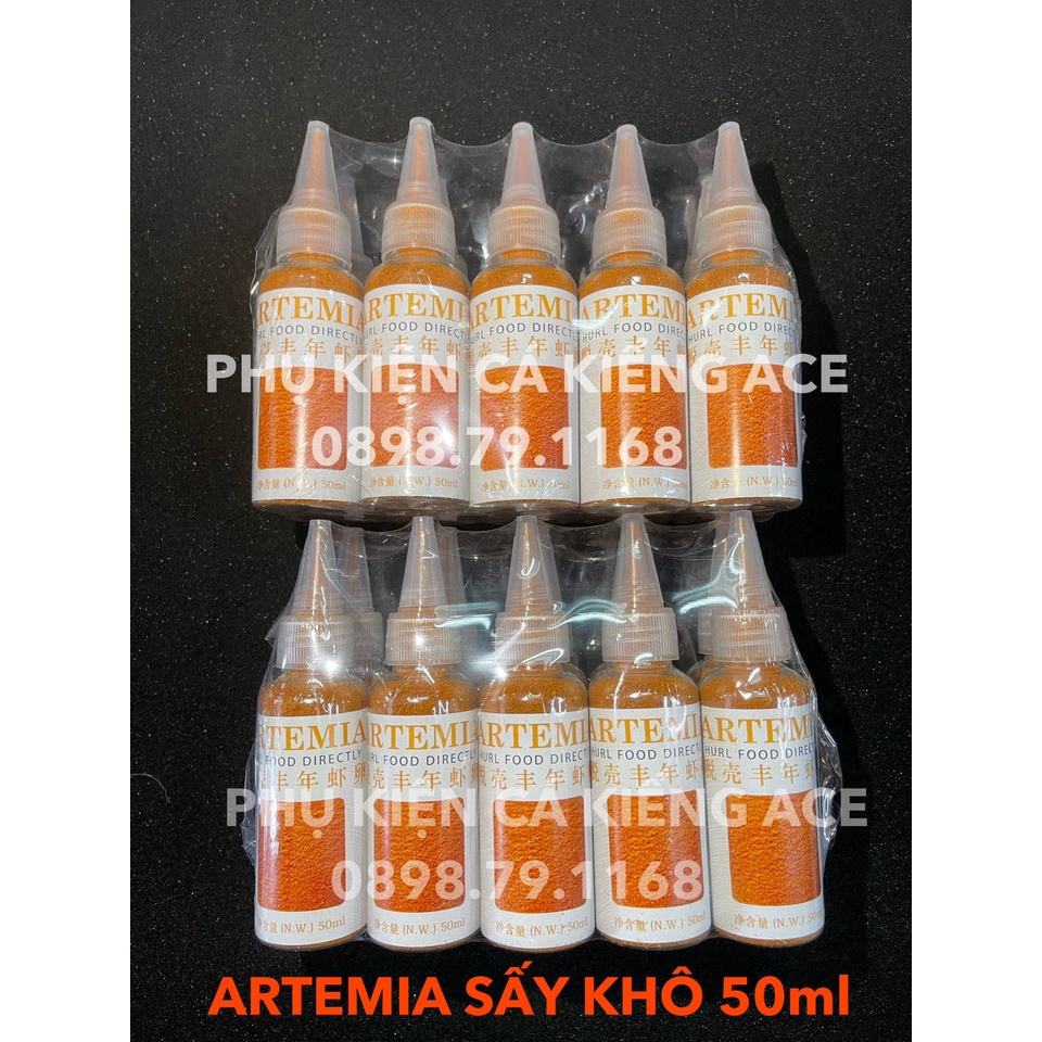 ARTEMIA SẤY THỨC ĂN CHO CÁ SẢN PHẨM DINH DƯỠNG