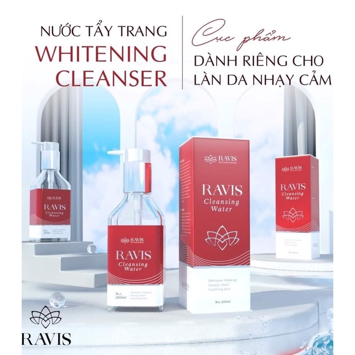 Nước Tẩy Trang Ravis ( chính hãng )150 ml