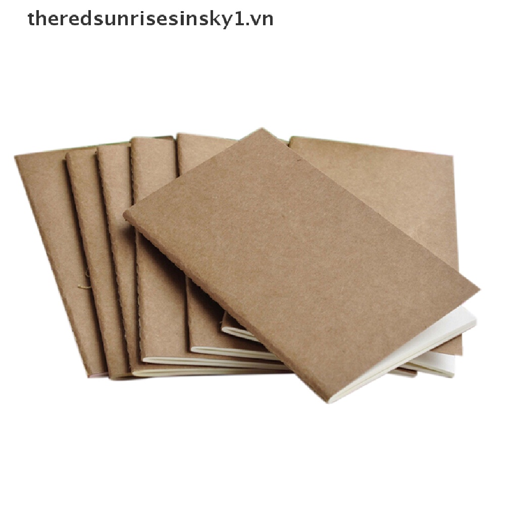 * Đồ Chơi * * Sổ Ghi Chú Giấy Kraft Bìa Cứng Cổ Điển