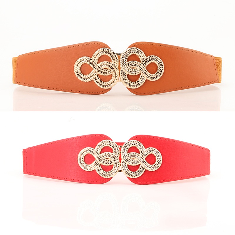 1 Thắt Lưng Nữ Co Giãn Màu Sắc Retro