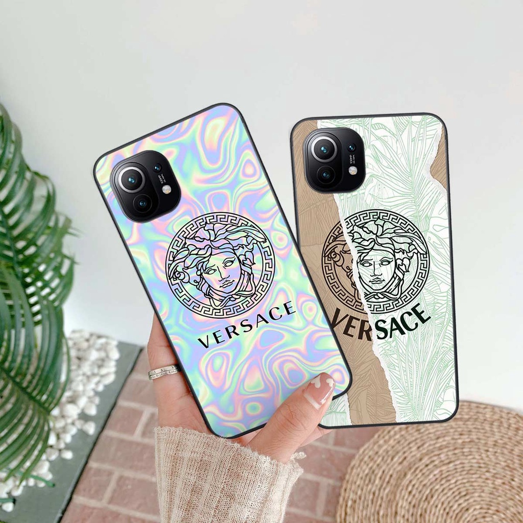 Ốp lưng Xiaomi Mi 11 / Mi 11T / Mi 11 Lite hình caro, thời trang hàng hiệu cao cấp, vỏ ốp rẻ đẹp