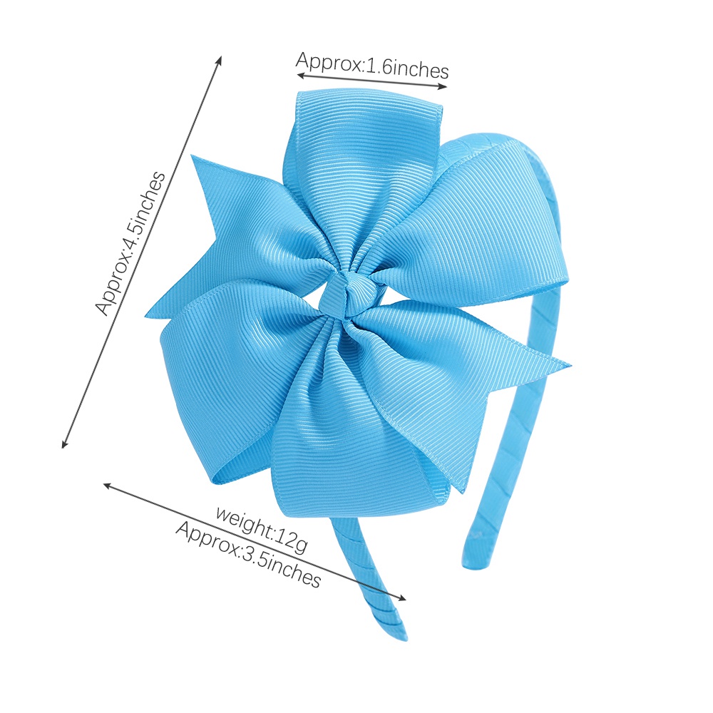 Cài tóc nơ KIDSBOWS 4.5inch màu sắc ngọt ngào thời trang cho bé gái