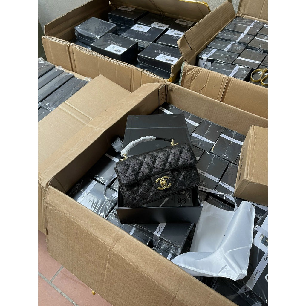 Túi CHANNEL FULL BOX NAM CHÂM TÚI XÁCH THỜI TRANG NỮ HÀNG QUẢNG CHÂU