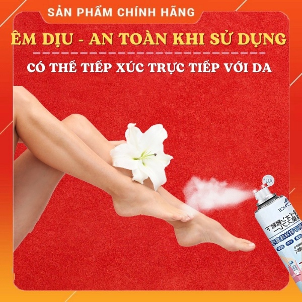 Chai Xịt Khử Mùi Giày Dép NaNo Bạc, Xịt Khử Mùi Hôi Chân