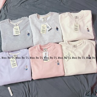 Áo nỉ who.a.u da cá steve bear sale 68%