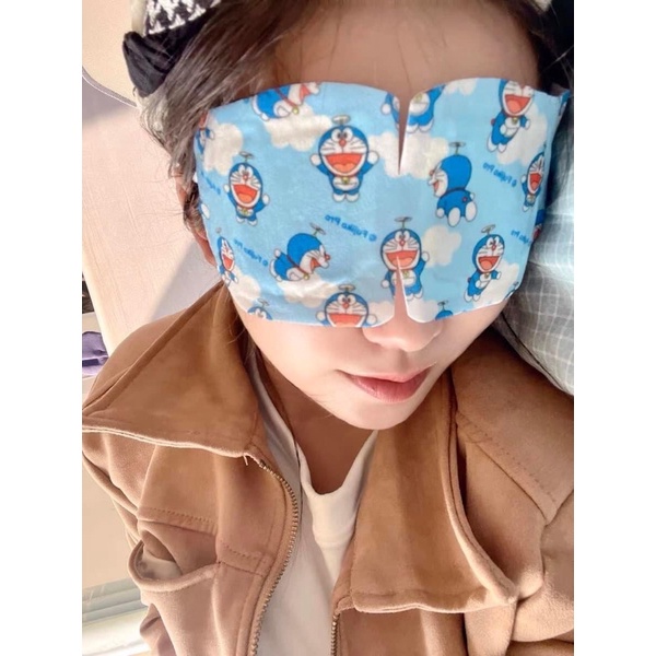 Mặt Nạ Mắt Doraemon Hàng Nội Địa Trung chính hãng, giúp thư giãn, bảo vệ mắt khỏi mệt mỏi | Mon Met Tam Store