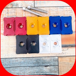 Nắp bát tăng sên kèm ốc_gắn EX150_cnc, 5 màu như hình