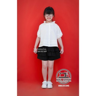 Set áo ly ngang quần bèo - msp 2558