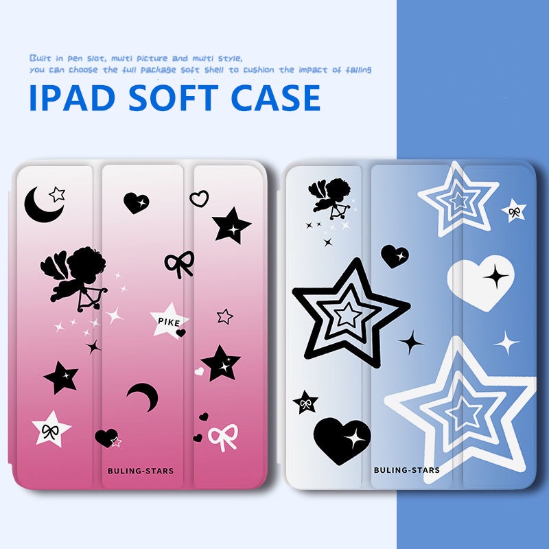 Ốp Máy Tính Bảng Mềm Có Khe Đựng Bút Cho iPad Gen10 Air4 / Air5 Gen7 / 8 / 9 Pro11 "Pro12.9" 2022 mini6
