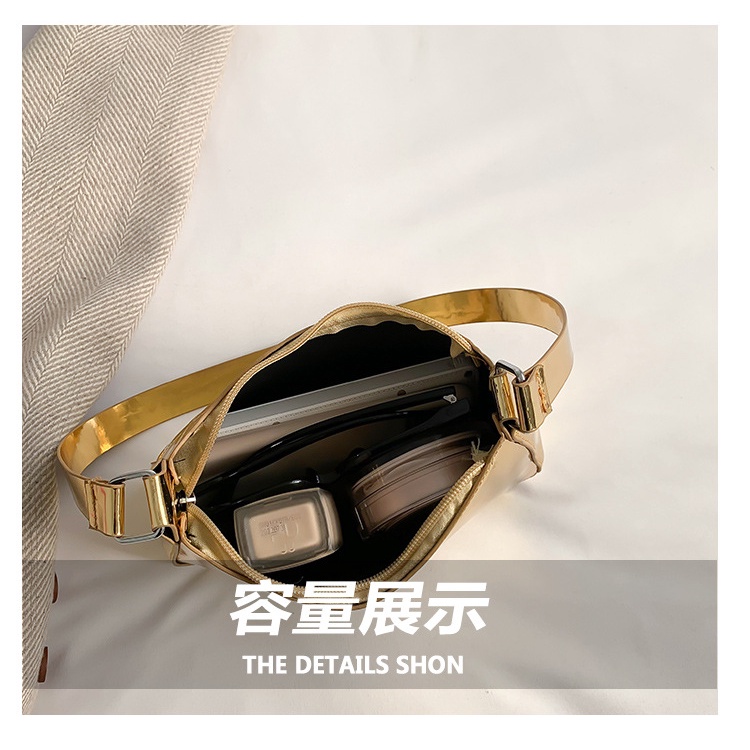 Túi Xách JASMIN NOIR Đeo Vai Họa Tiết Sọc Caro Đơn Giản Thời Trang Cho Nữ