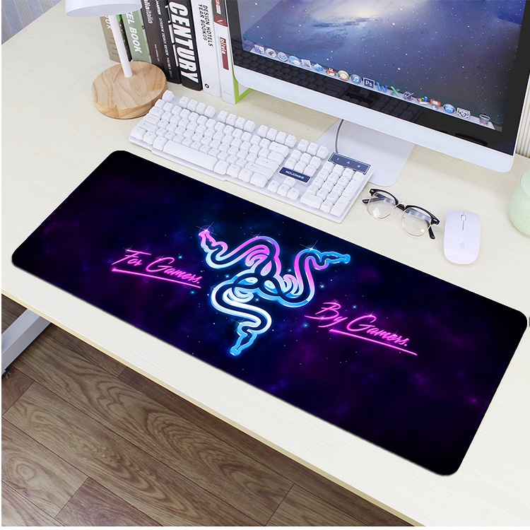 Miếng Lót Chuột Lớn RAZER Kích thước 80x30cm Nhiều Màu Sắc Mẫu Mã Đẹp