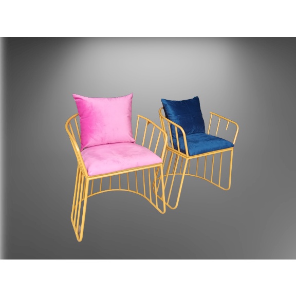 Ghế tựa sắt sơn tĩnh điện kèm đệm dùng ngoài ban công, quán cafe hiện đại SHOP TIỆN ÍCH NHÀ CỬA MINH TUỆ