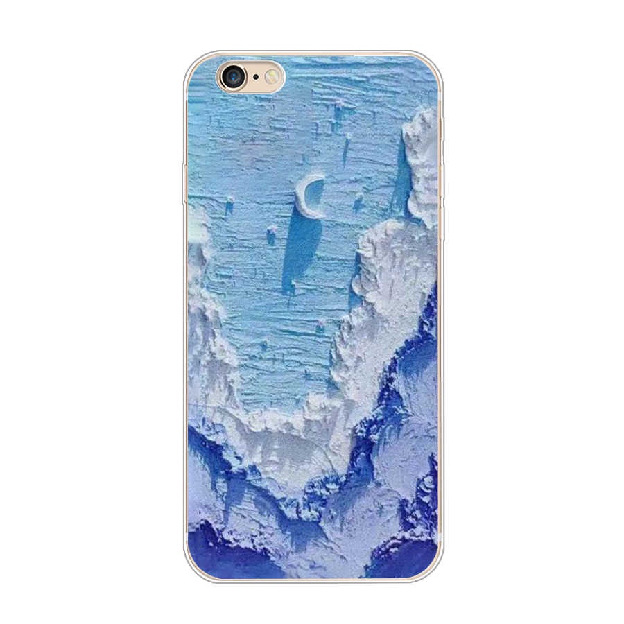 Ốp Lưng Silicone TPU Mềm Cho iPhone 4 4s 5 5S se 6 6s Plus