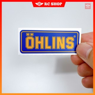 Tem ohlins dán xe siêu ngầu