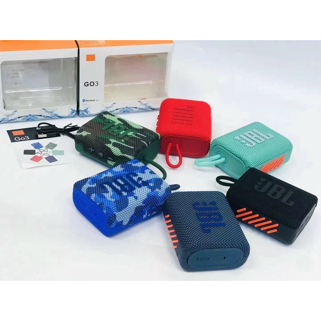 Loa Bluetooth JBL Go 3 - Nhiều Màu - Bảo Hành 12 Tháng