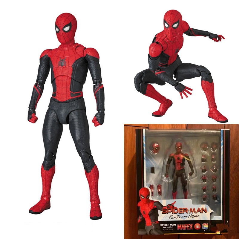 Mô Hình Nhân Vật Spider Man Ps4 Shf 15cm