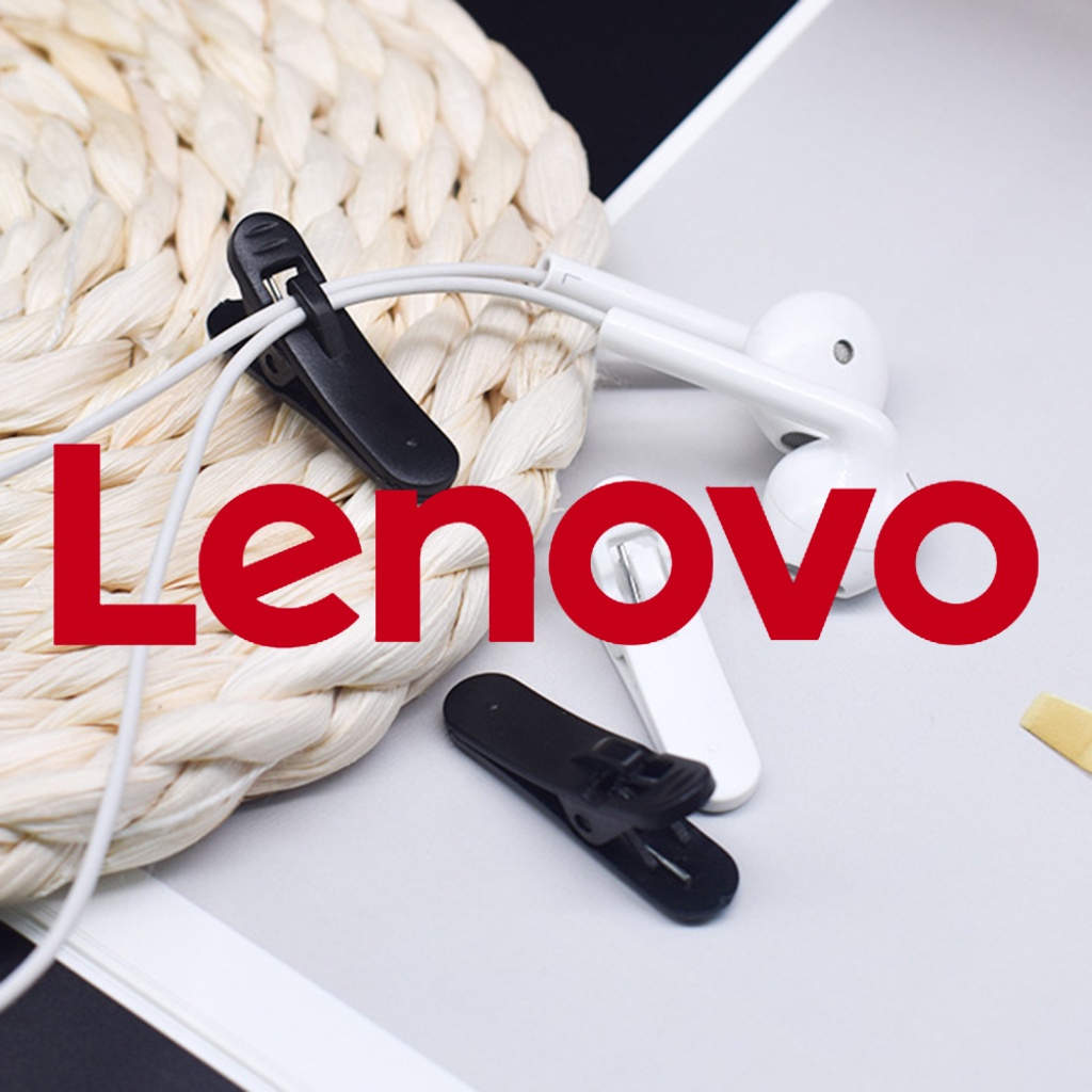Set 10 kẹp tai nghe mini LENOVO thiết kế xoay được hình hoa hướng dương