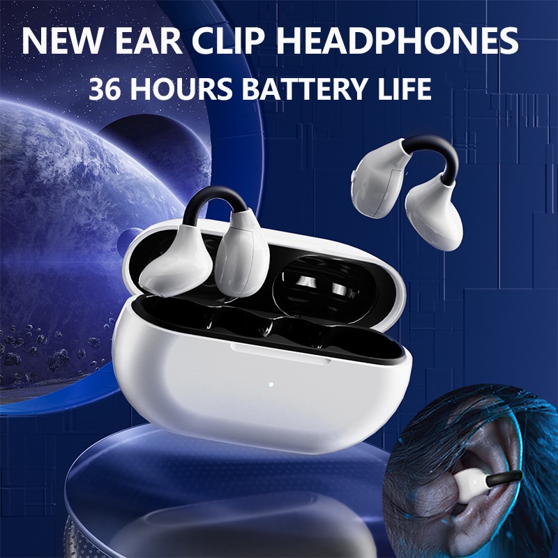 Tai Nghe Bluetooth Không Dây Chống Nước IPX5 Có Còng Cho MY14pro amx TWS Pin 36 Giờ Có Mic