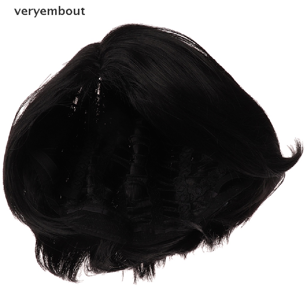 Tóc Giả Ngắn Màu Đen Hóa Trang Nhân Vật Yakusoku no Neverland The Promised Neverland Ray