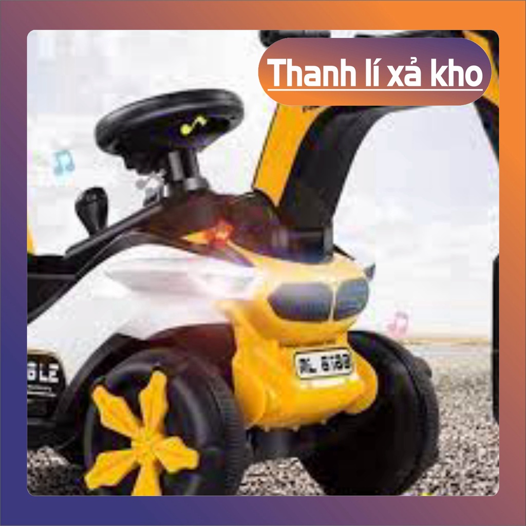 Xe cẩu điện 668, chạy bình 6v tiến lùi, kèm sạc