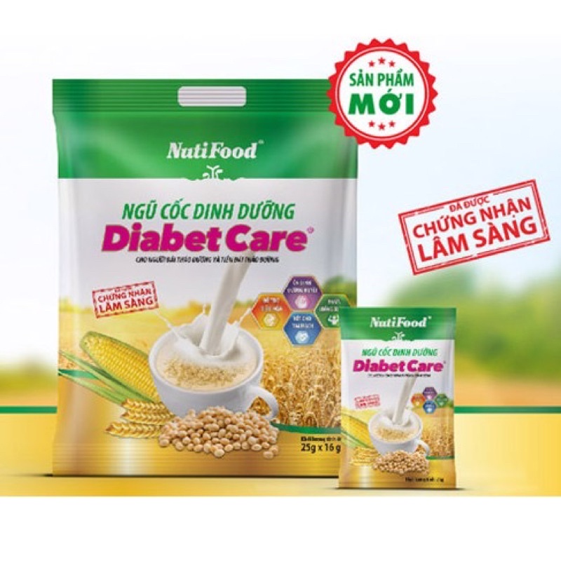 NGŨ CỐC DINH DƯỠNG DÀNH RIÊNG CHO NGƯỜI ĐÁI THÁO ĐƯỜNG VÀ TIỀN ĐÁI THÁO ĐƯỜNG