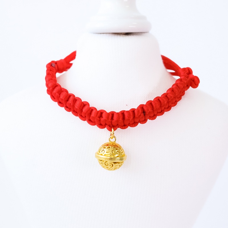 VÒNG CỔ TRUNG HOA CÓ CHARM CAO CẤP CHO CHÓ MÈO