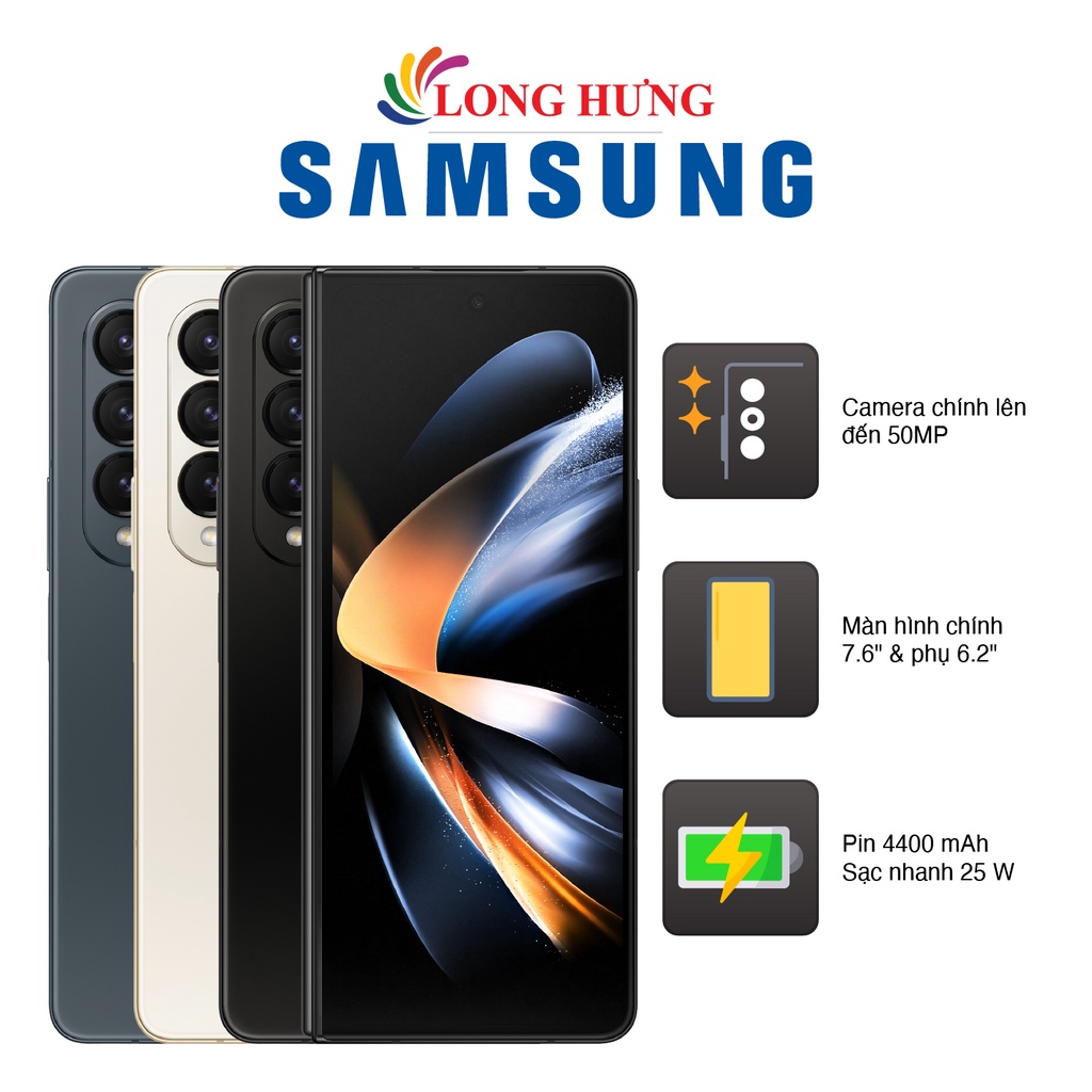 Điện thoại Samsung Galaxy Z Fold4 5G (12GB/256GB) - Hàng chính hãng