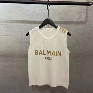 Hàng có sẵn!balmai!áo sweater sát nách thoải mái cá tính kiểu hàn quốc