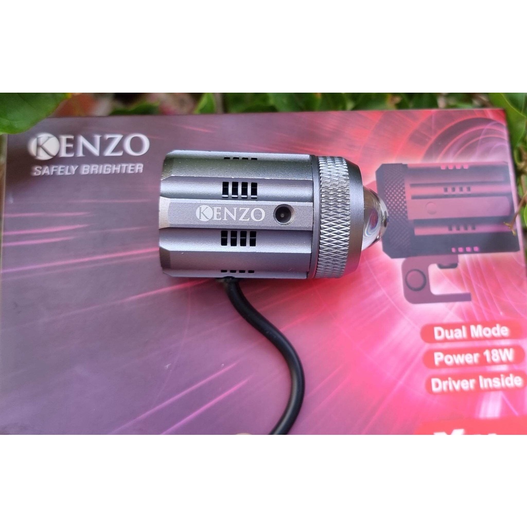 CẶP ĐÈN BI CẦU KENZO X100 V3 GẮN XE MÁY