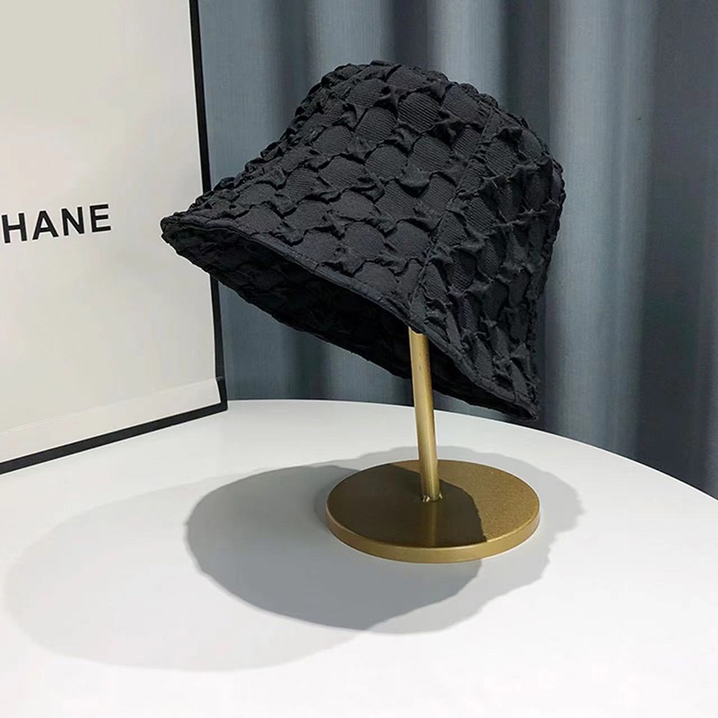 Nón Tai Bèo Mỏng Họa Tiết Sọc Caro Thời Trang Xuân Hè Cho Nữ