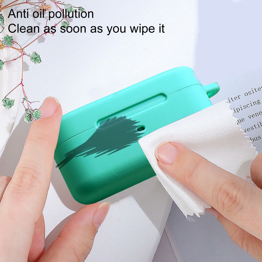 Vỏ bọc bảo vệ hộp sạc tai nghe không dây bluetooth LENOVO silicone dẻo chống bám mồ hôi thích hợp cho FIIL T1 Pro