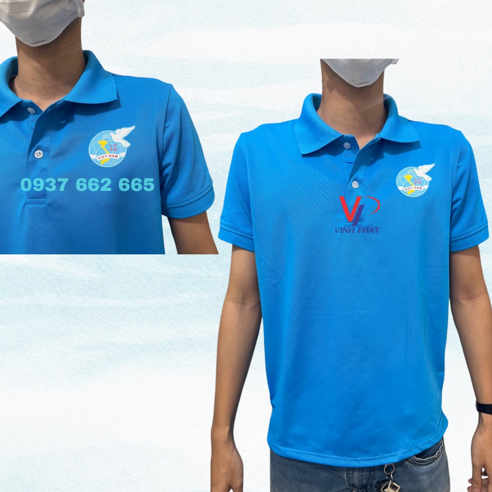 Áo Thun Đoàn Thanh Niên Logo In Đẹp Không Tróc - Vải Cá Sấu Cao Cấp Co Giãn 4 Chiều (Hình thật)