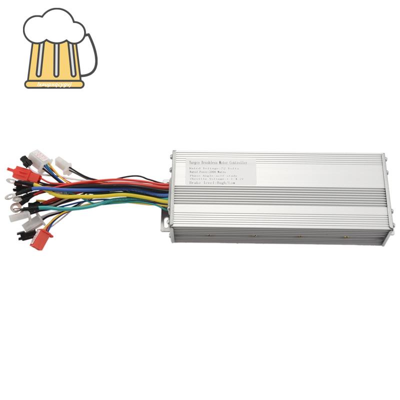 Bộ Điều Khiển Tốc Độ Động Cơ Không Chổi Than 72V 2000W Cho Xe Đạp Điện E-Bike &