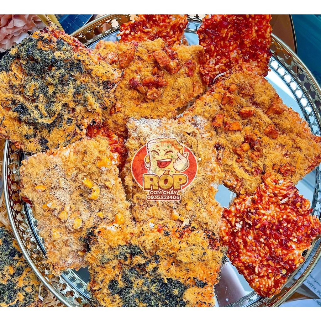 CƠM CHÁY SIÊU NHIỀU CHÀ BÔNG 2 size 80gram - 250gram