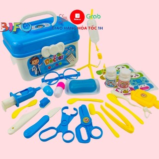 Vali bác sĩ bộ đồ chơi hướng nghiệp nhập vai quà tặng giúp bé phát triển tư duy và trí tưởng tượng