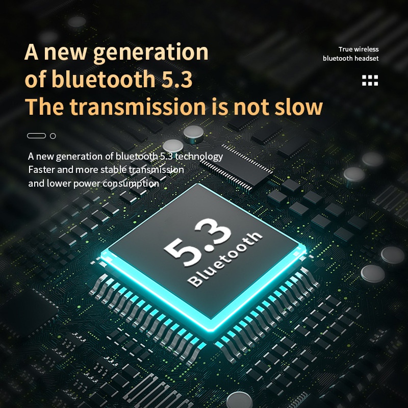 Tai Nghe Bluetooth Tecsire M90 Pro Âm Thanh Stereo Sống Động Có Màn Hình LED Kỹ Thuật Số Và Mic
